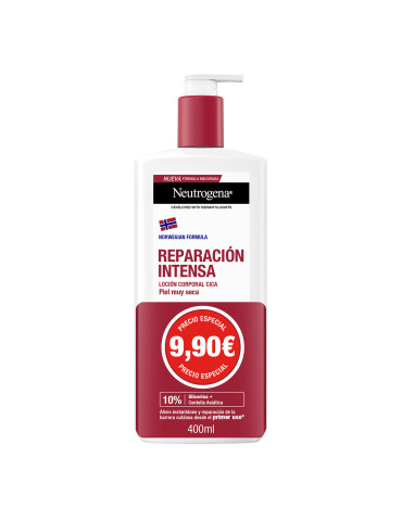 NEUTROGENA FORMULA NORUEGA REPARACION INTENSA LOCION CORPORAL PIEL MUY SECA Y RUGOSA 1 ENVASE 400 ML