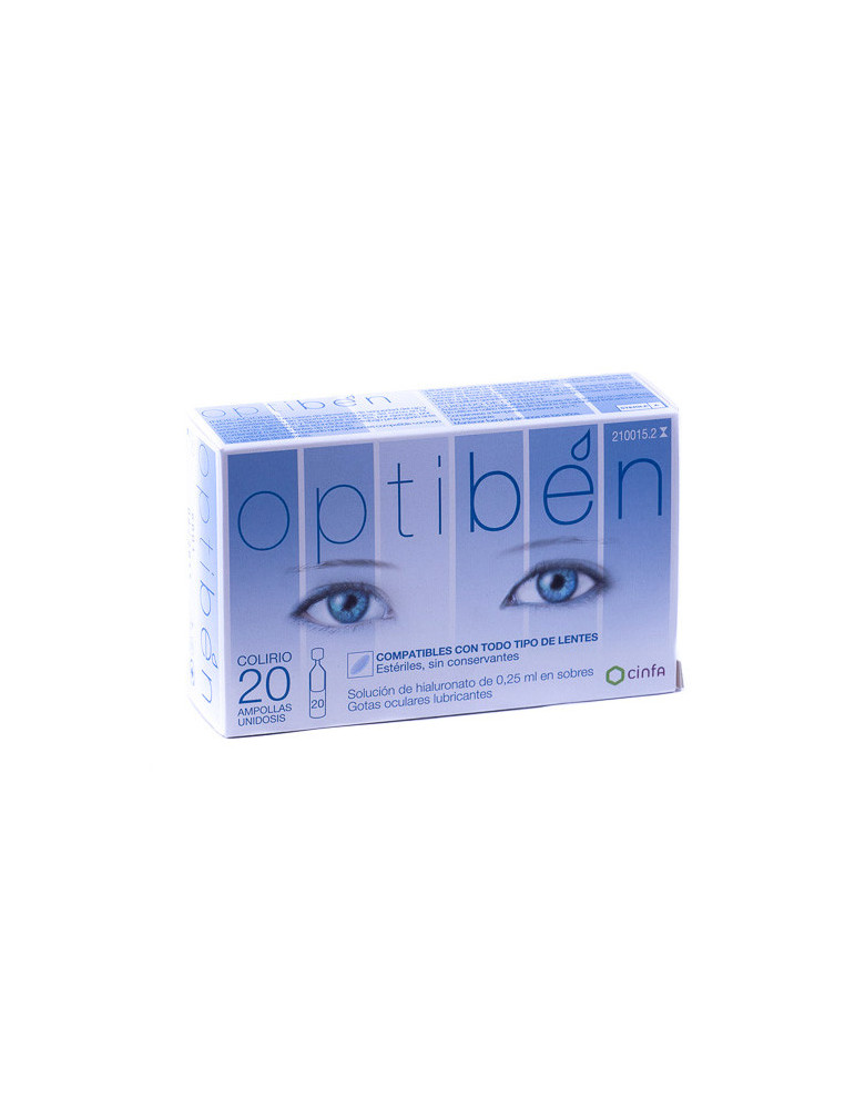 OPTIBEN 20X0,25 UNIDOSIS