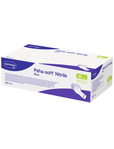 PEHA-SOFT GUANTES DE NITRILO HARTMANN 100 UNIDADES T M