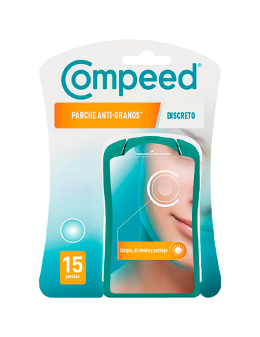 COMPEED PARCHE ANTI-GRANOS DISCRETO TRIPLE ACCION 15 UNIDADES