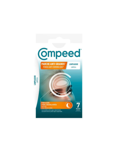 COMPEED PARCHE ANTI-GRANOS LIMPIADOR TRIPLE ACCION 7 UNIDADES