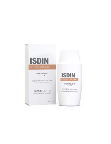 ISDIN FOTOULTRA 100 SPOT PREVENT COLOR SPF 50+ 1 ENVASE 50 ML