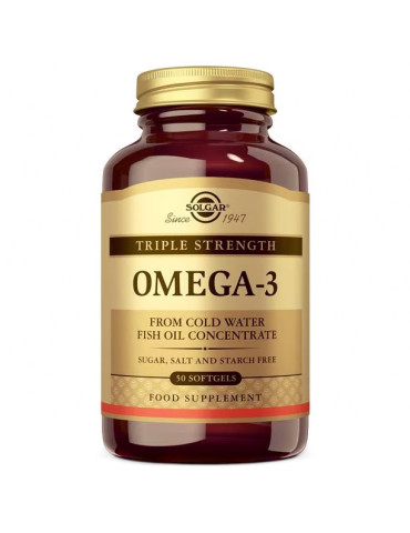 SOLGAR OMEGA 3 TRIPLE CONCENTRACION  50 CPS