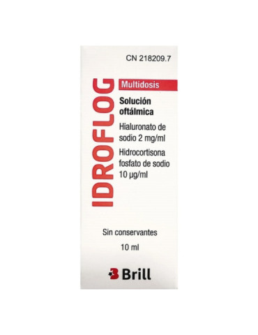 IDROFLOG SOLUCION OFTALMICA 1 ENVASE 10 ML MULTIDOSIS