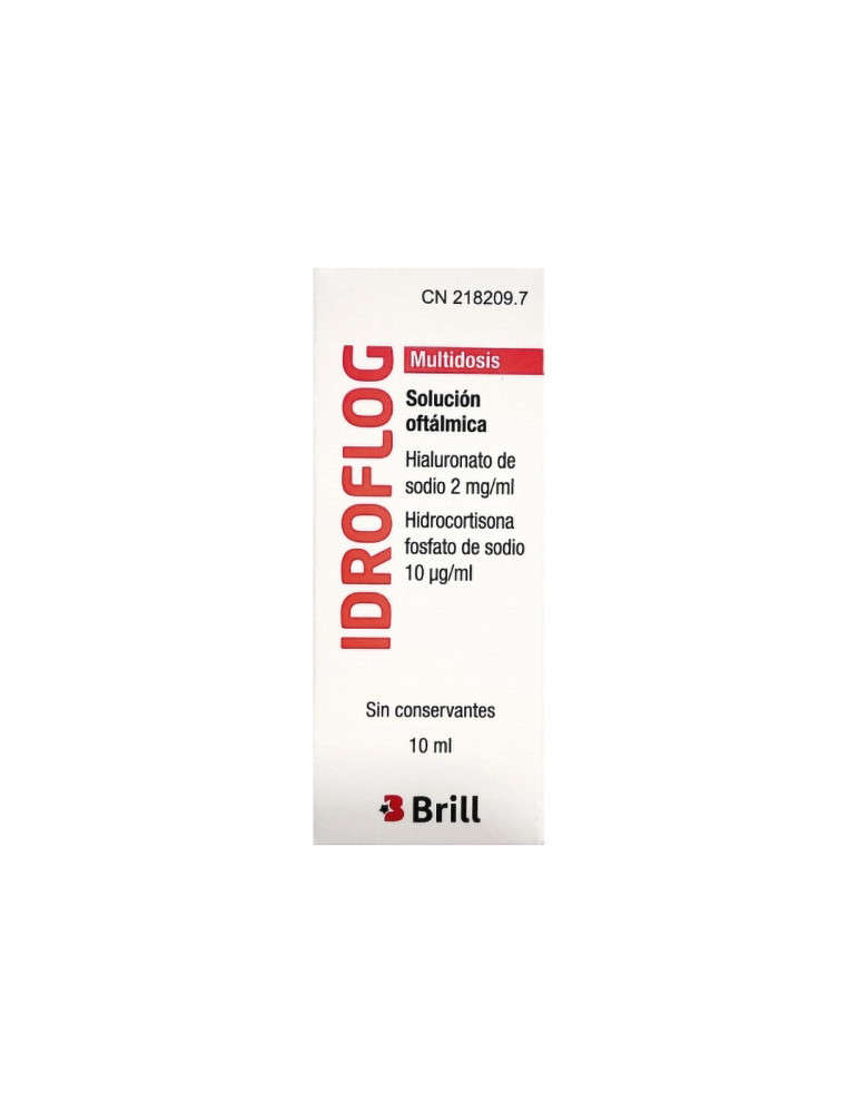 IDROFLOG SOLUCION OFTALMICA 1 ENVASE 10 ML MULTIDOSIS