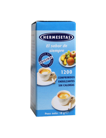 HERMESETAS ENDULCORANTE 1200 COMP