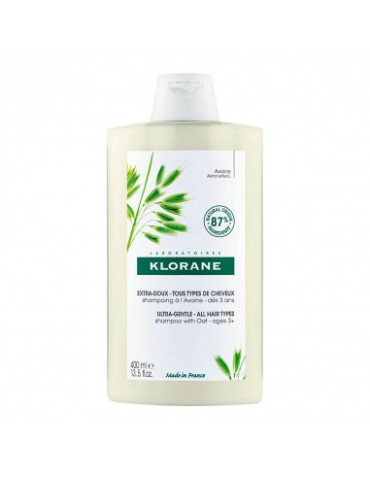 KLORANE CHAMPU AVENA USO FRECUENTE 400 ML