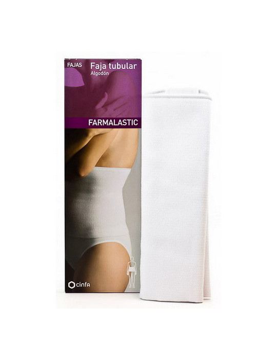 FAJA TUBULAR CERRADA FARMALASTIC ALGOD BL 4 TG