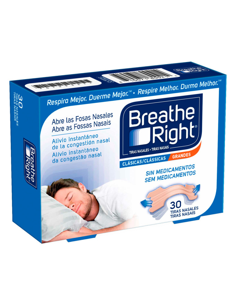 TIRA NASAL BREATHE RIGHT 30GD