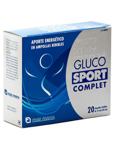 GLUCOSPORT COMPLET 20 AMP BEB
