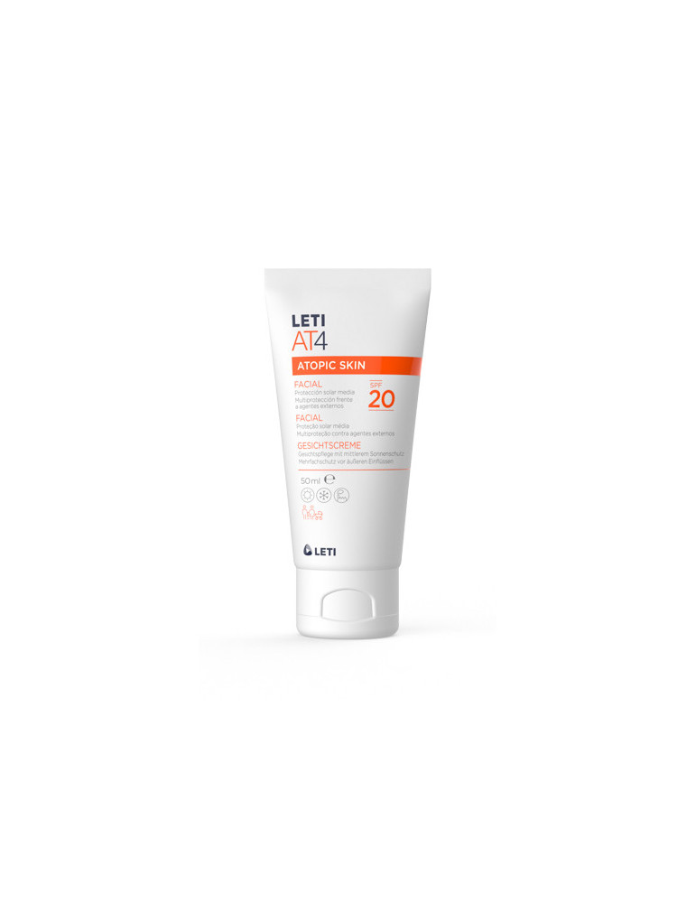 LETI AT-4 CREMA FACIAL SPF 20 50 ML