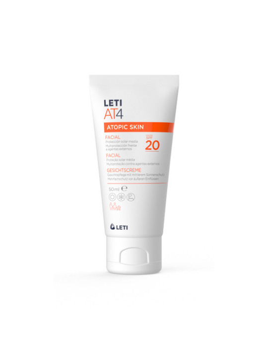 LETI AT-4 CREMA FACIAL SPF 20 50 ML