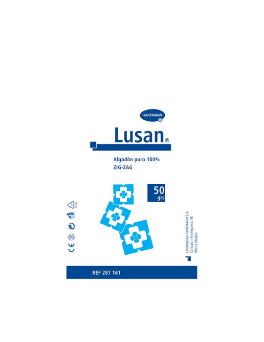 LUSAN ALGODON ZIG-ZAG PURO 50 G