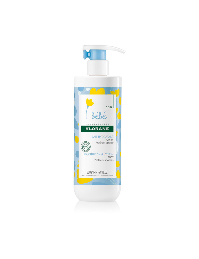KLORANE BEBE LECHE HIDRATANTE 1 ENVASE 500 ML