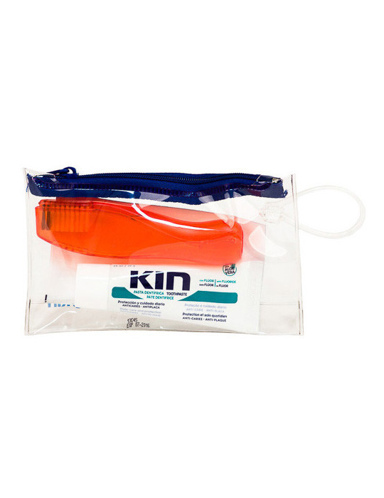 KIN CEPILLO DENTAL ADULTO VIAJE +PASTA KIN 25 ML