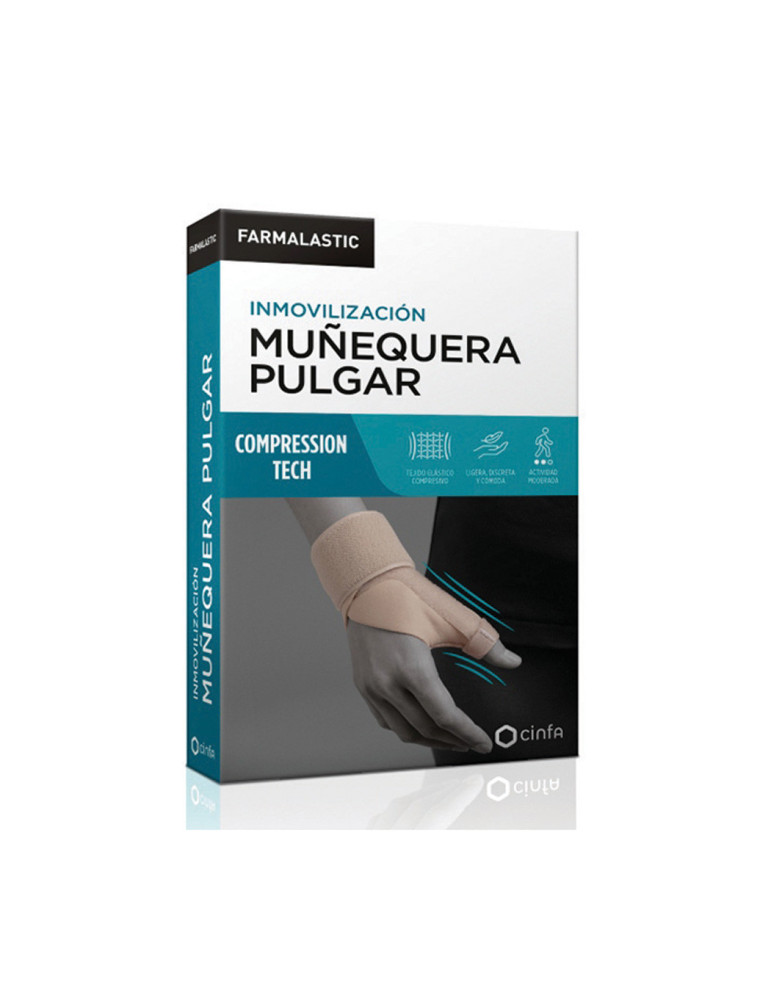 FARMALASTIC MUÑEQUERA METAPULGAR T- 2