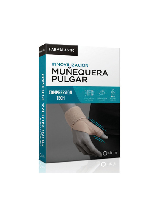 FARMALASTIC MUÑEQUERA METAPULGAR T- 2