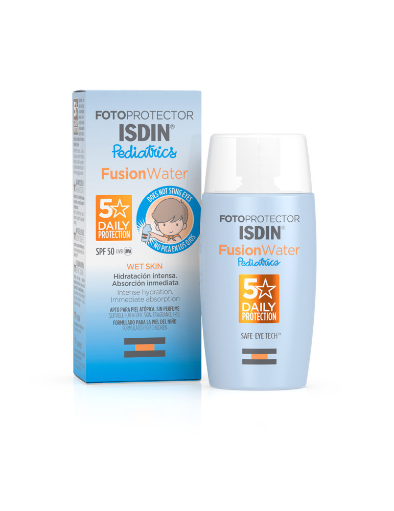 FOTOPROTECTOR ISDIN PEDIATRICS FUSION WATER SPF 50 ML