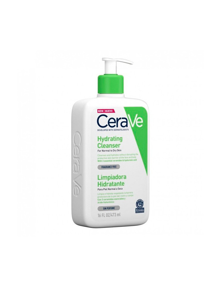CERAVE LIMPIADORA HIDRATANTE 1 ENVASE 473 ML