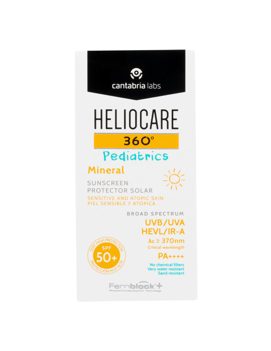 HELIOCARE 360º SPF 50+ PEDIATRICS MINERAL PIEL SENSIBLE Y ATOPICA  50 ML