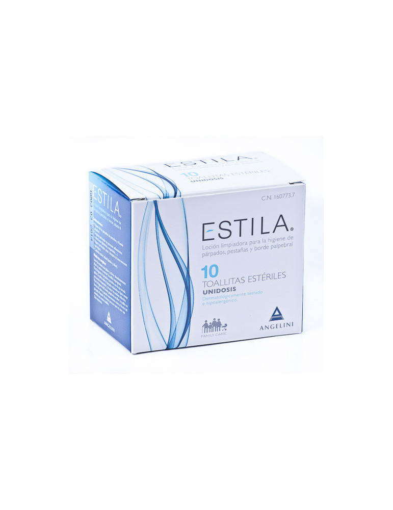 ESTILA TOALLITAS ESTERILES DE UN SOLO USO 10 TOA