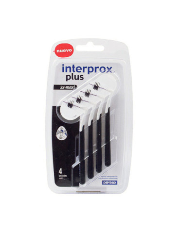 CEPILLO DENTAL INTERPROXIMAL INTERPROX PLUS XX-MAXI 4 U
