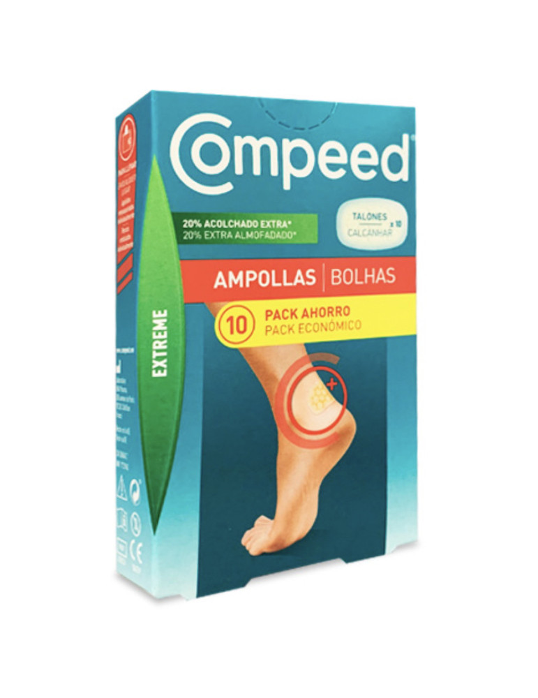 COMPEED AMPOLLAS EXTREME 10 UNIDADES PACK AHORRO