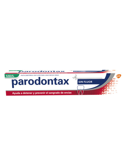 PARODONTAX SIN FLUOR PASTA 75ML