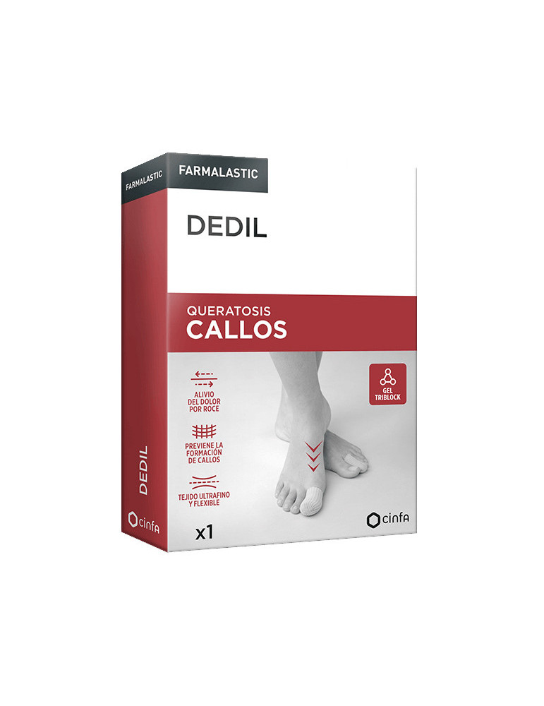 DEDIL CALLOS FARMALASTIC 1 UNIDAD TALLA PEQUEÑA