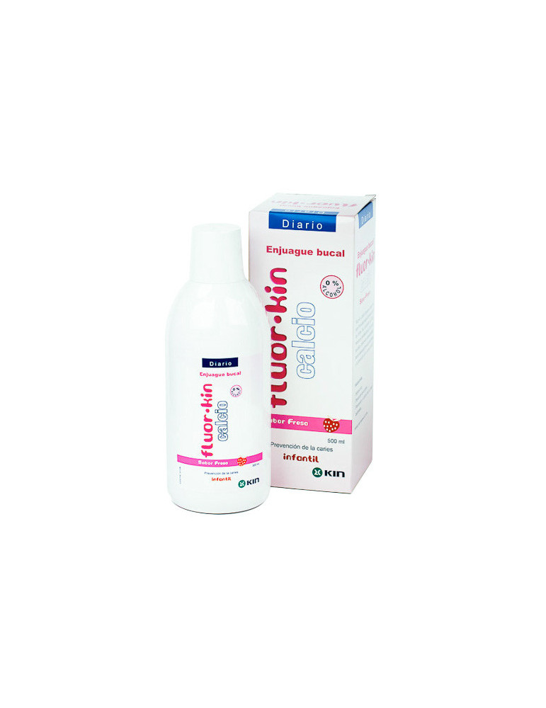 KIN FLOURKIN CALCIUM  INFANTIL COLUTORIO FLUOR CALCIO 500ML