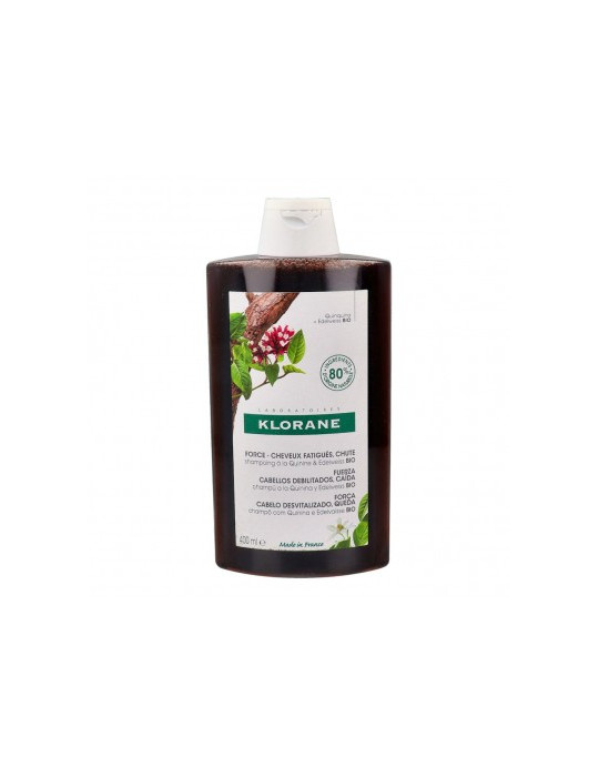KLORANE CHAMPU QUININA ANTICAIDA 400 ML