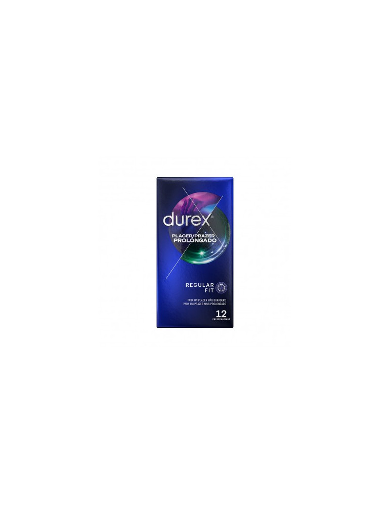 DUREX PRESERVATIVOS PERFORMA PLACER PROLONGADO EASY ON 12 U