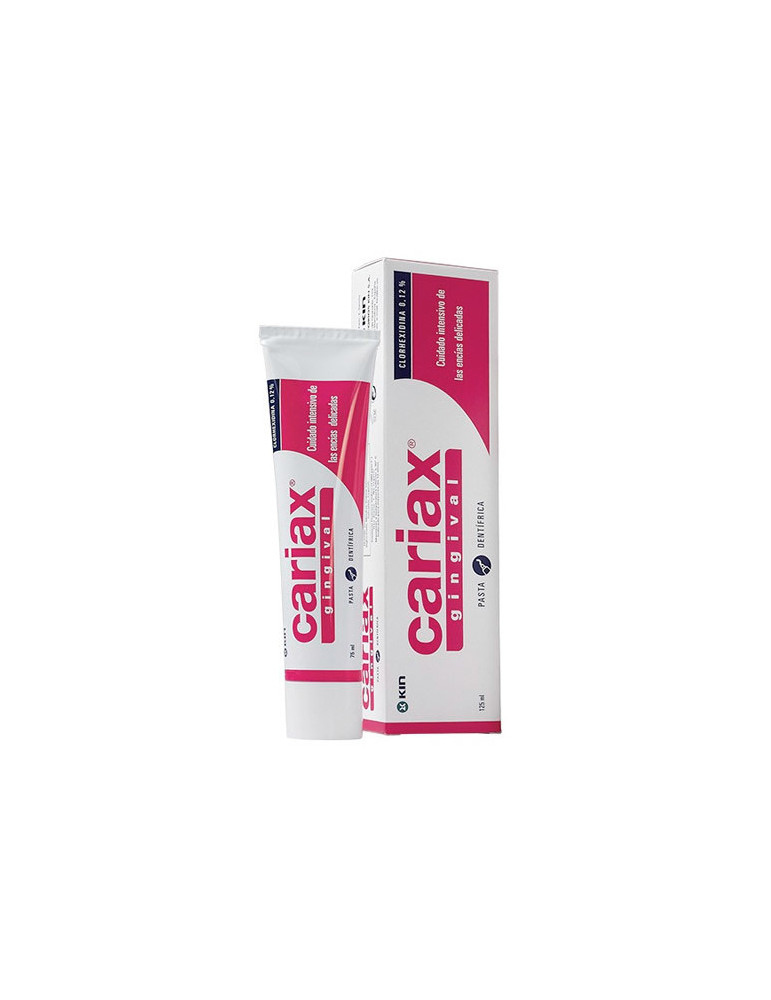 KIN CARIAX GINGIVAL PAST 125 ML CLORHEX 0.12%