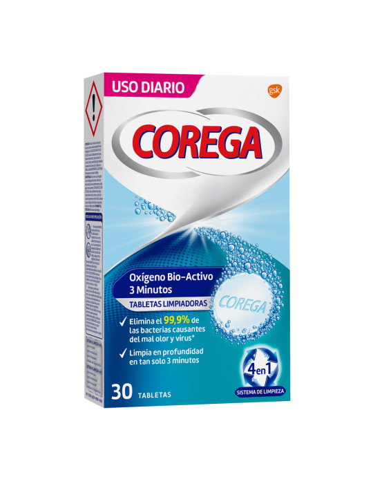 COREGA 3 MINUTOS 30 TABL EFERV