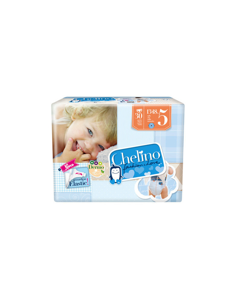 PAÑAL INFANTIL CHELINO FASHION & LOVE  T- 2 (3 - 6 KG) 28 PAÑALES