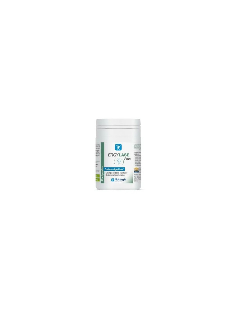 NUTERGIA ERGYLASE PLUS 40 CAPSULAS