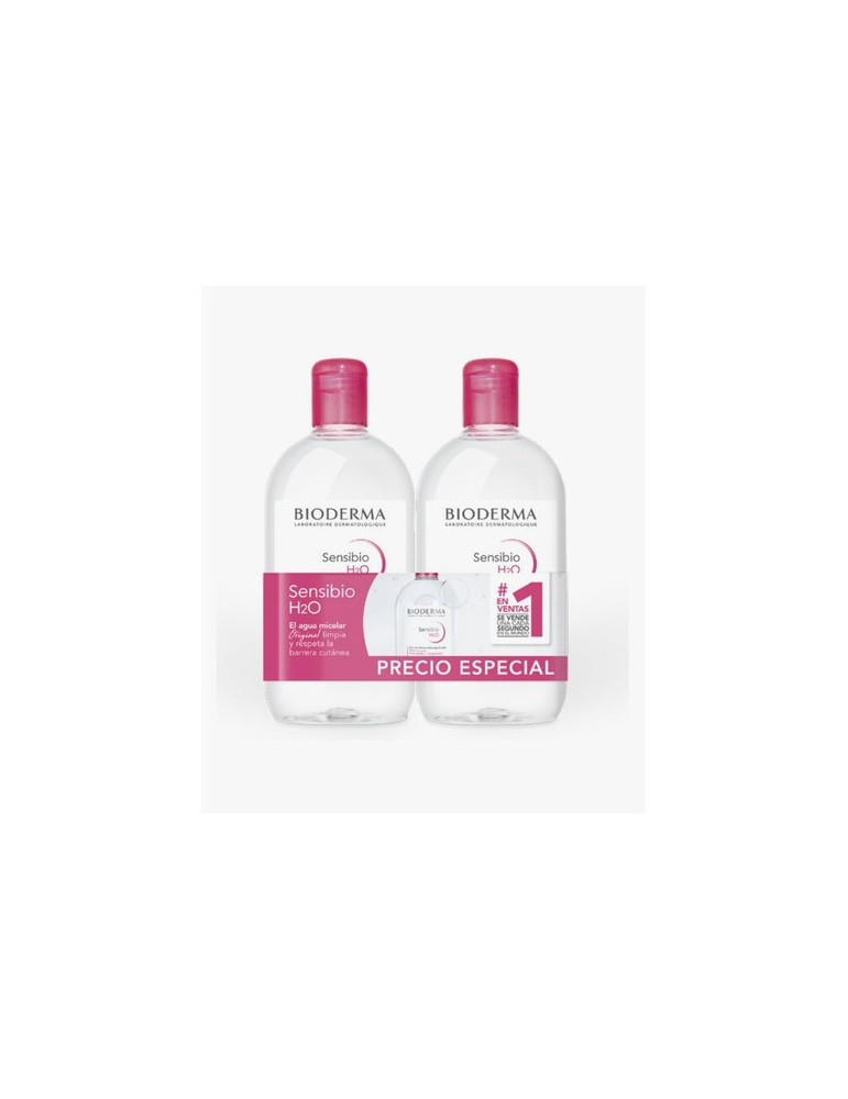 BIODERMA DUPLO SENSIBIO H2O 500ML+500ML