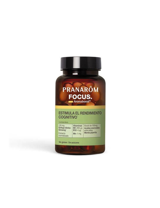 AROMABOOST FOCUS ESTIMULINA EL RENDIMIENTO COGNITIVO 60 CAPSULAS