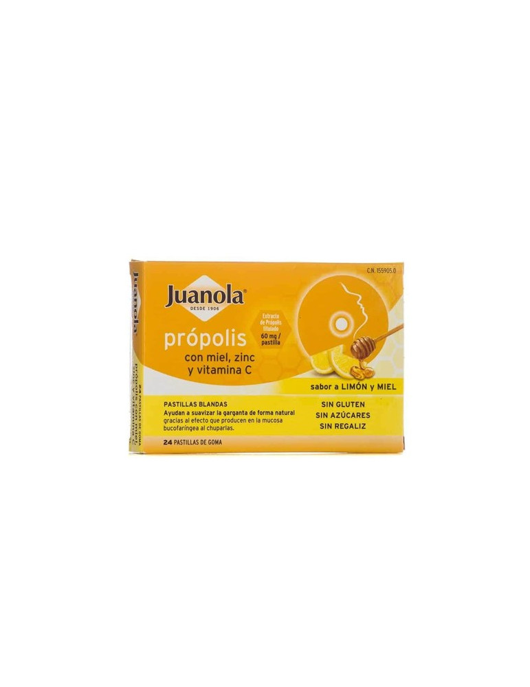 JUANOLA PROPOLIS MIELVITC 24 P