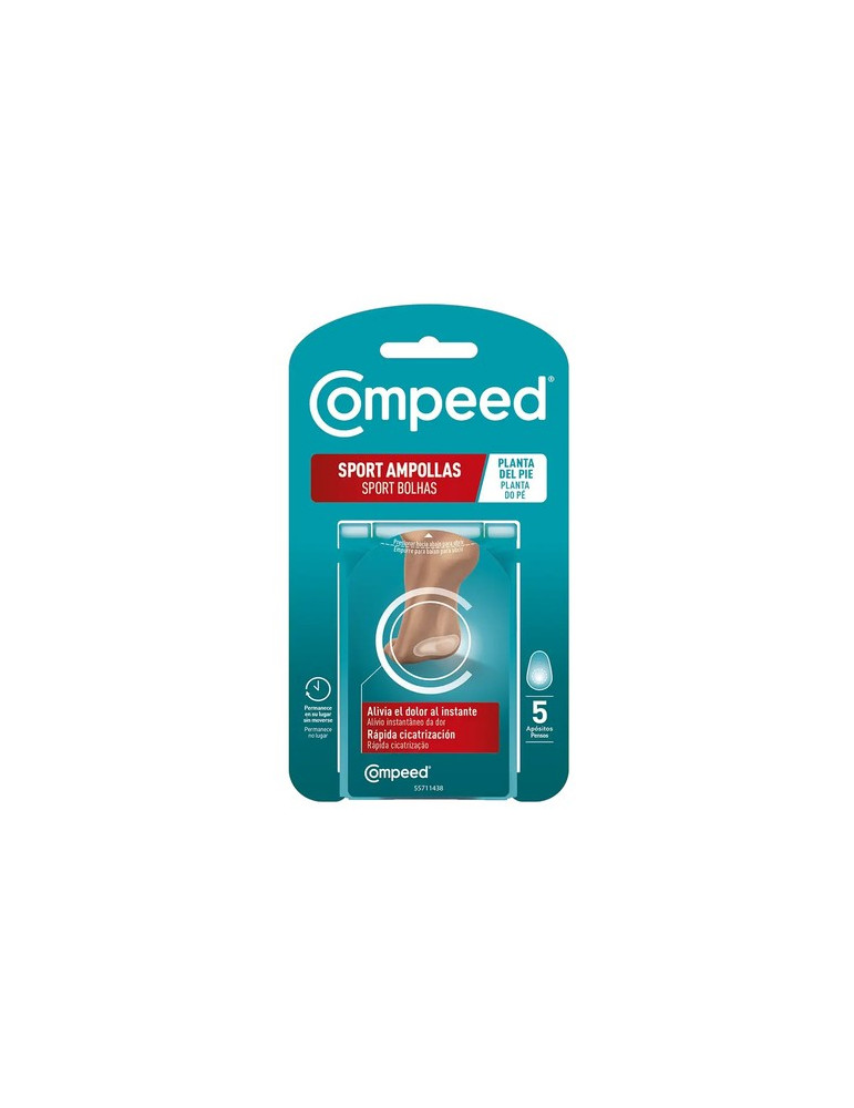 COMPEED AMPOLLAS PLANTA PIE 5 U