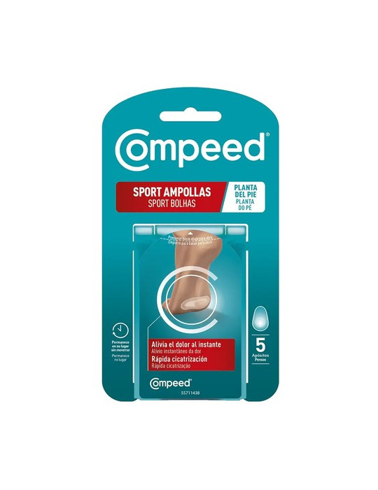 COMPEED AMPOLLAS PLANTA PIE 5 U