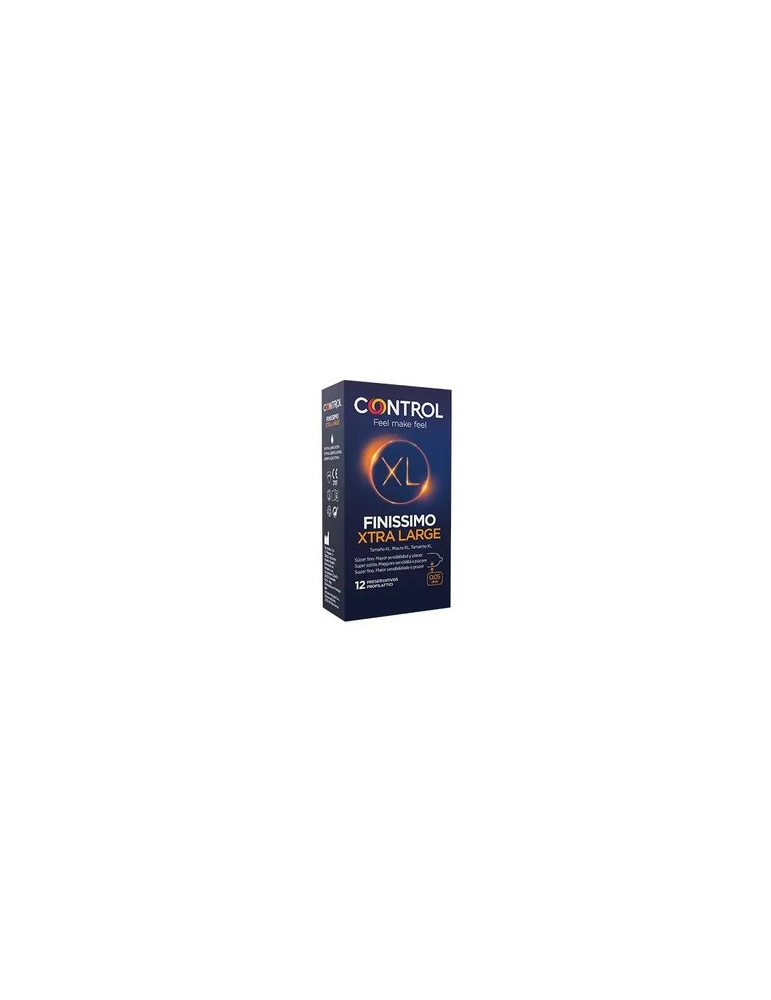 CONTROL FINISSIMO XL PRESERVATIVOS 12 U