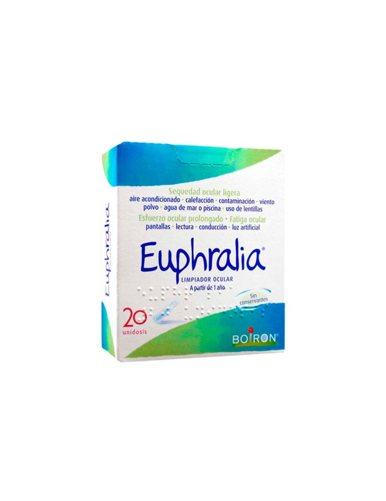 EUPHRALIA GOTAS OCULARES UNIDOSIS 20 VIALES