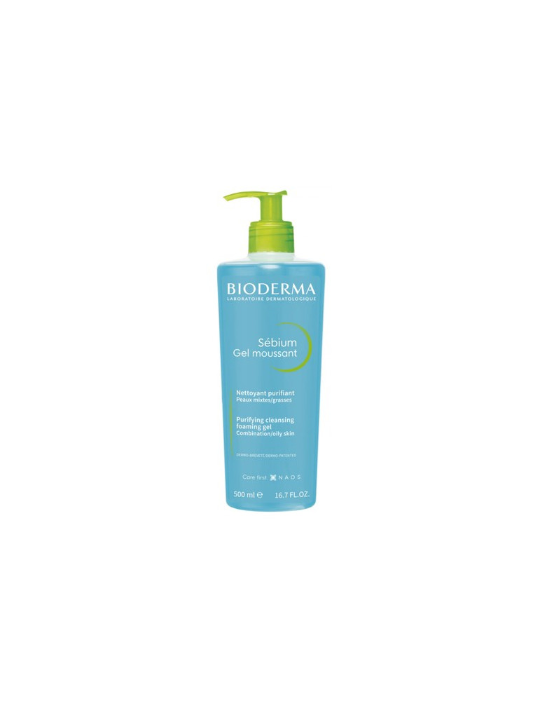 SEBIUM GEL MOUSSANT BIODERMA 500 ML