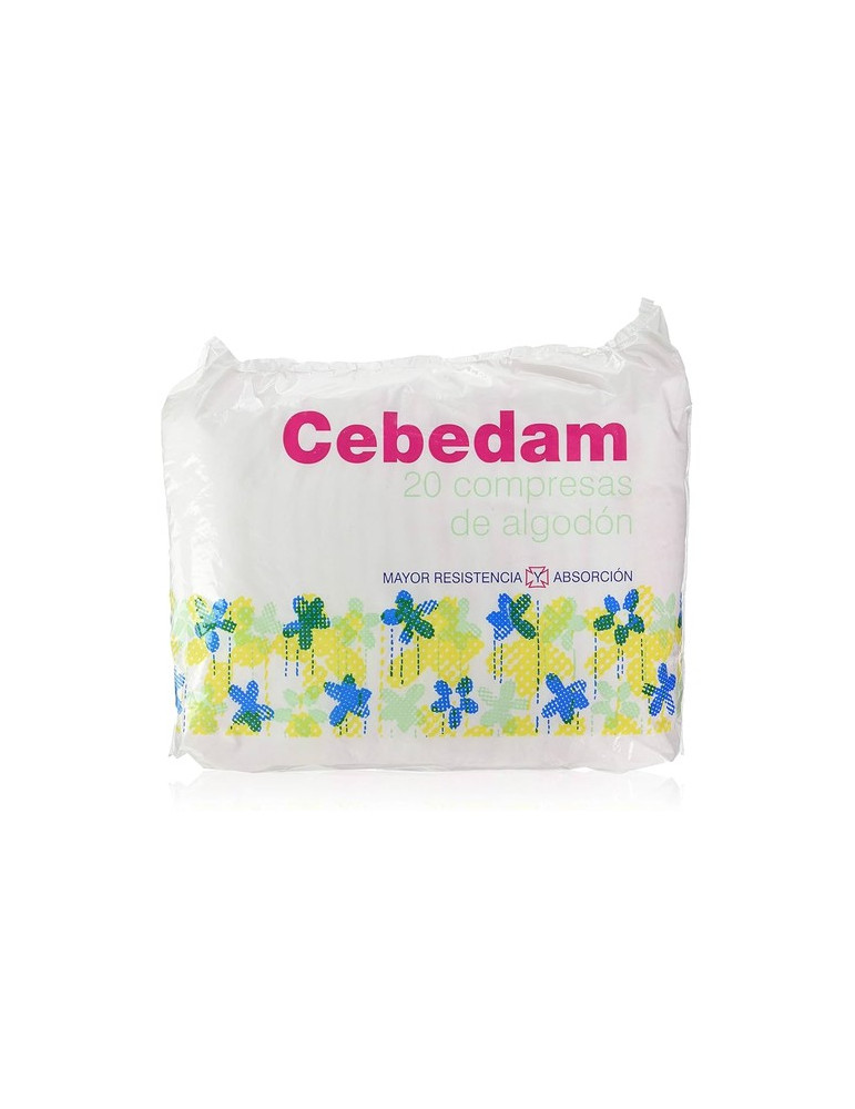 COMPRESA CEBEDAM ALGODON 20UN