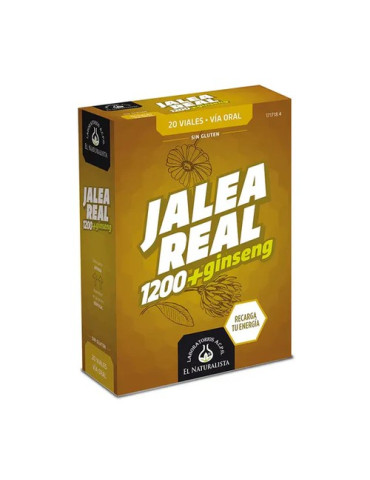 EL NATURALISTA JALEA REAL Y GINSENG  20 VIAL BEBIBLE