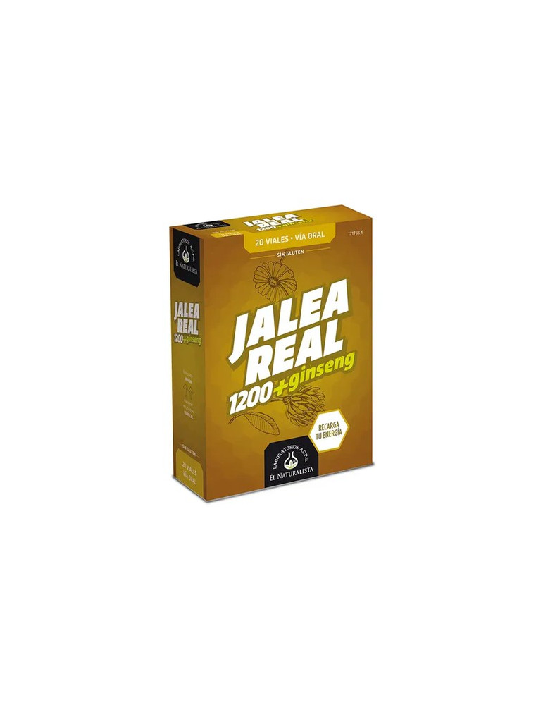 EL NATURALISTA JALEA REAL Y GINSENG  20 VIAL BEBIBLE