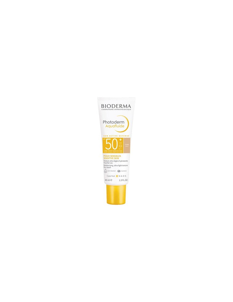 PHOTODERM MAX SPF 50+ AQUAFLUIDO CLARO BIODERMA 1 ENVASE 40 ML COLOR CLARO