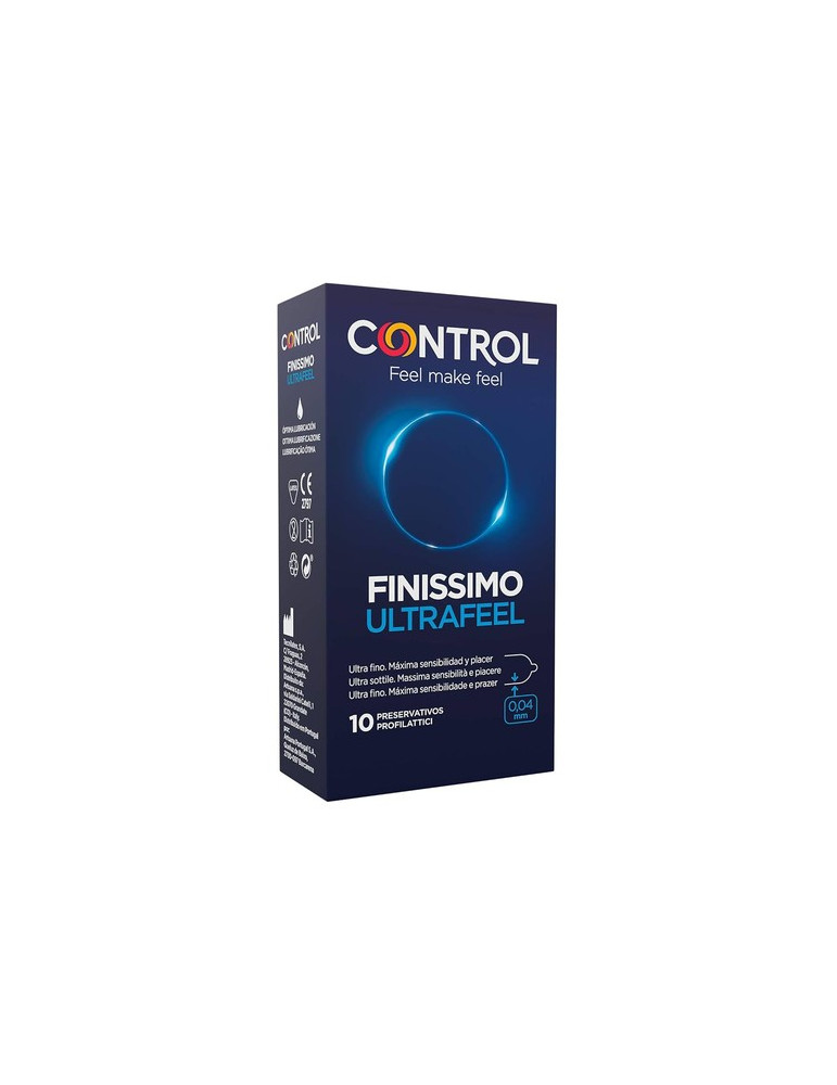 CONTROL ULTRAFEEL PRESERVATIVOS 10 U
