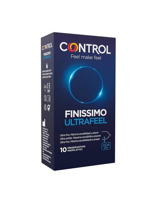 CONTROL ULTRAFEEL PRESERVATIVOS 10 U